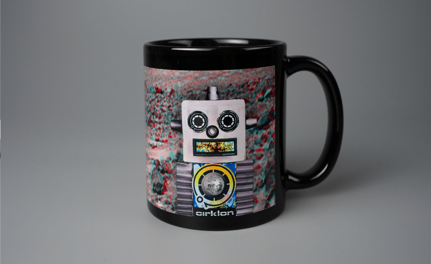 Mug - Robot + 3D Background