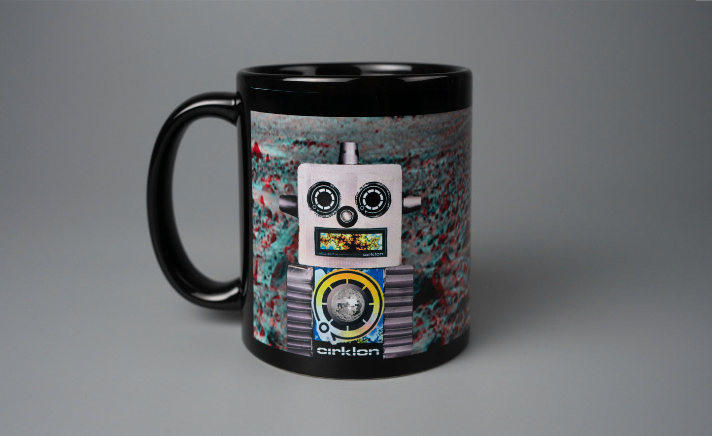 Mug - Robot + 3D Background