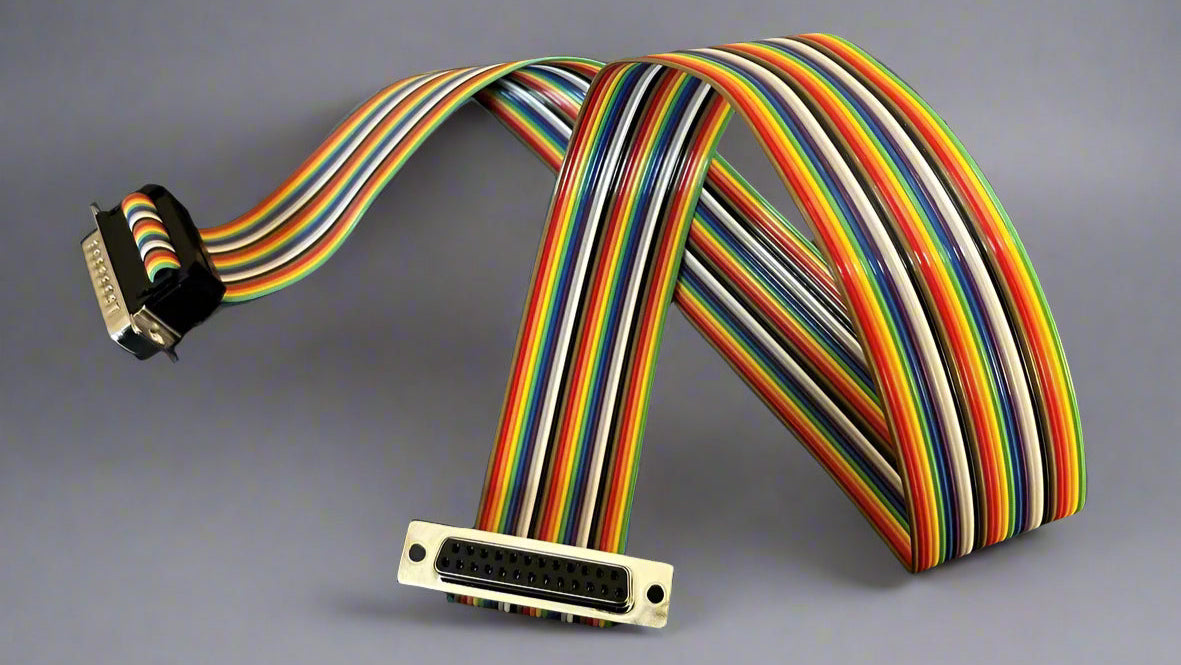 50cm Rainbow Ribbon Cable